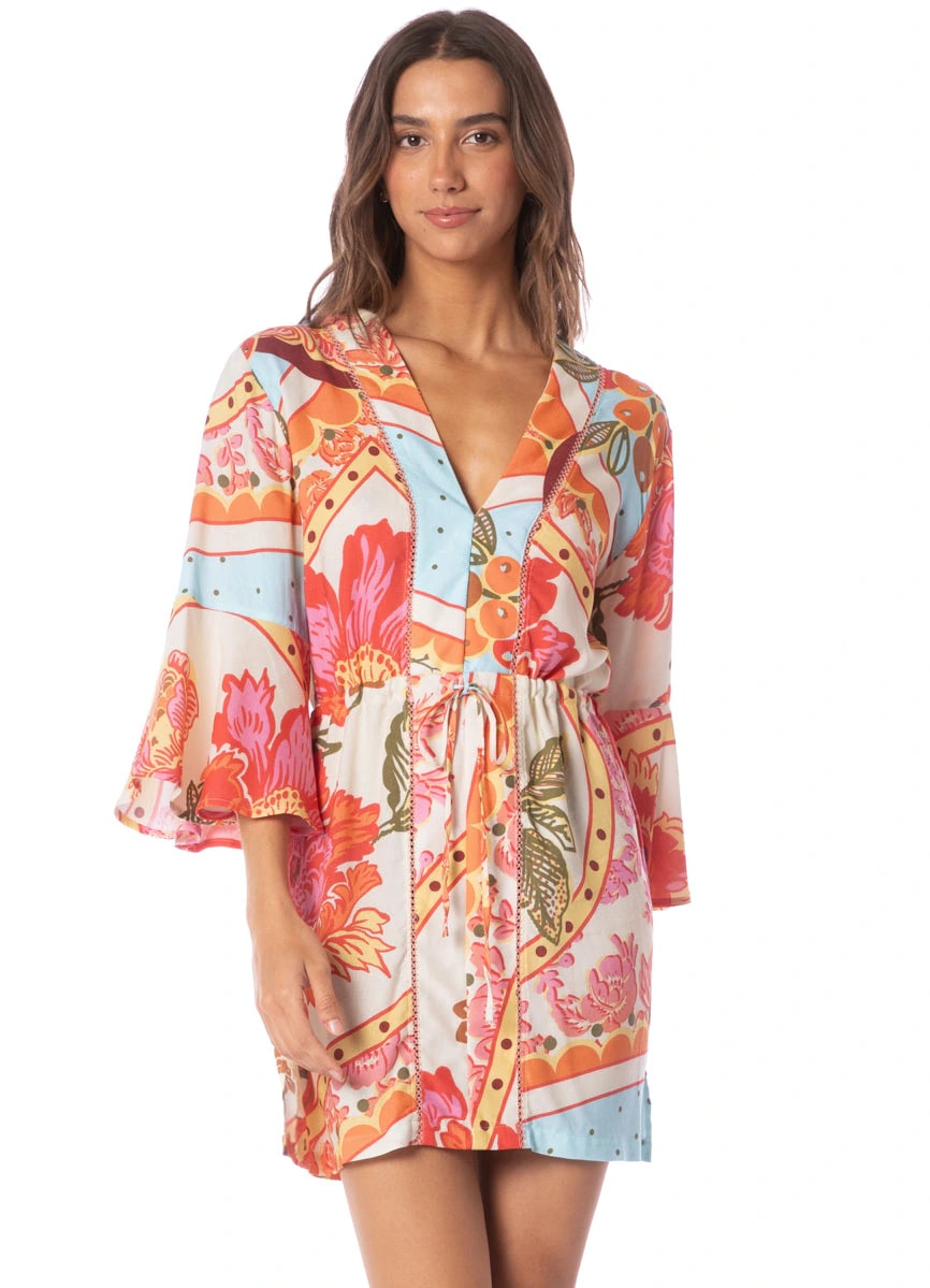 Maaji Floral Groove Joy Kaftan - imagen 1