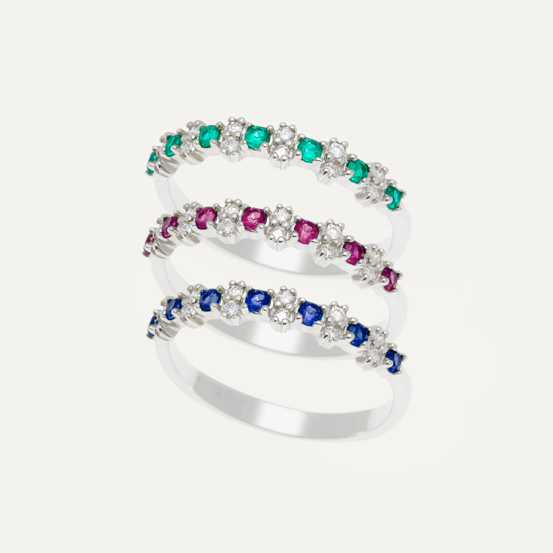 Anillo Doble chaton - imagen 1