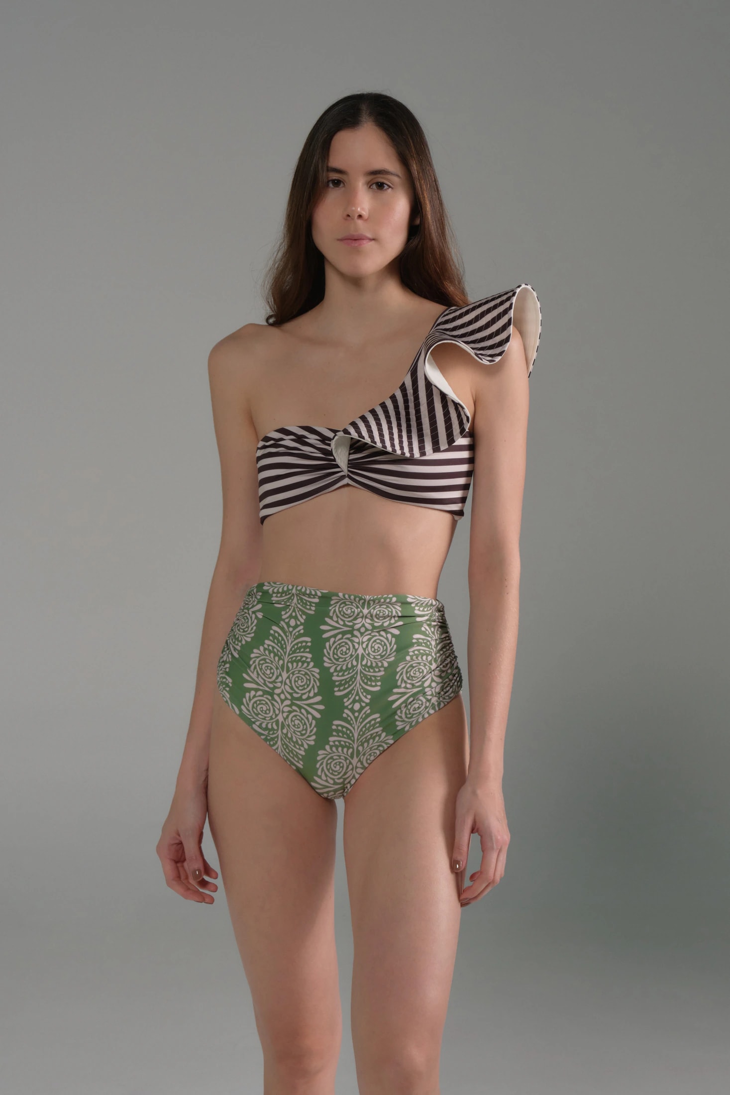 Barranquero Top / Black & White Stripes - imagen 1