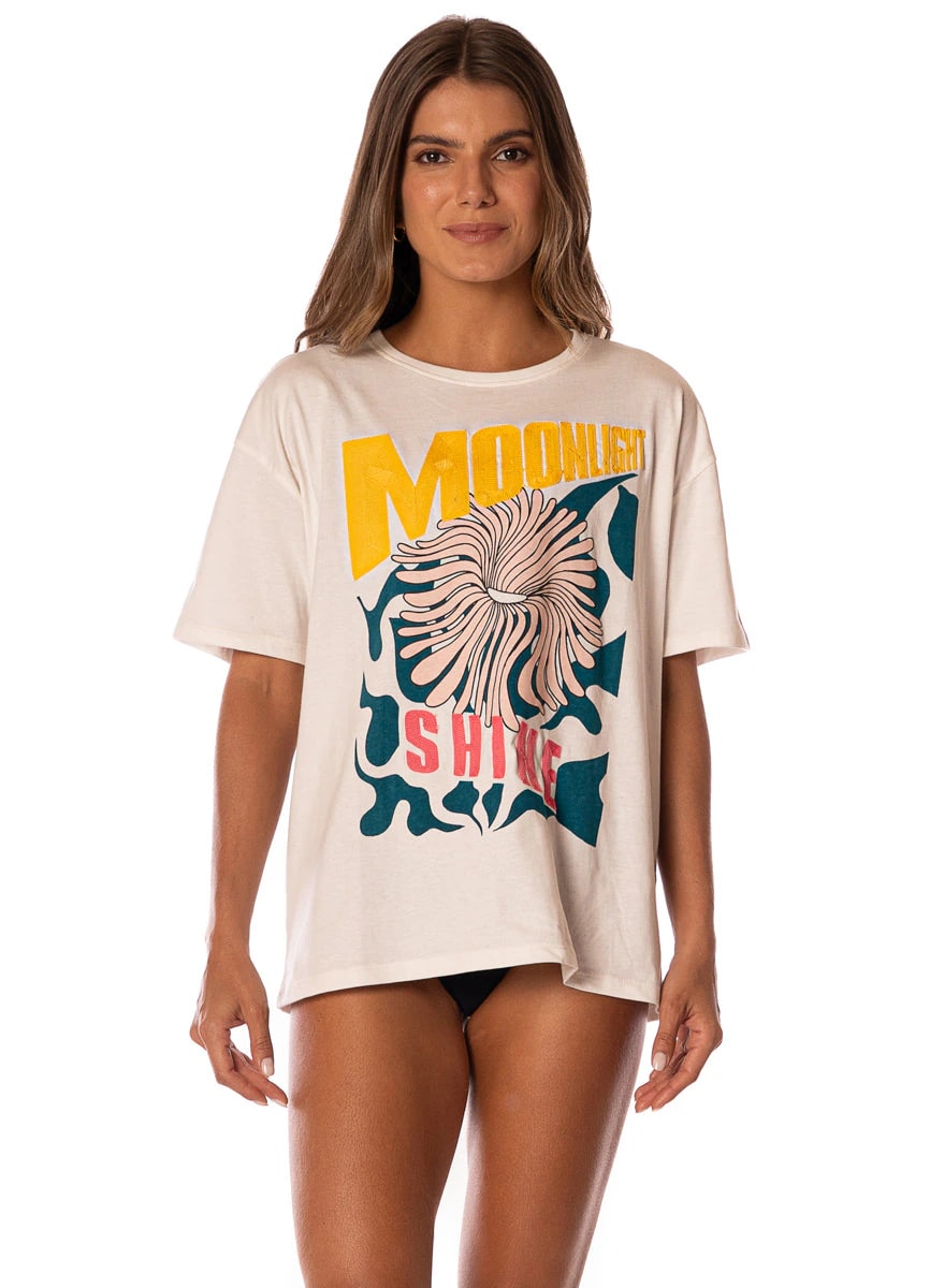 Maaji Beige Breeze Azalea T-Shirt - imagen 1