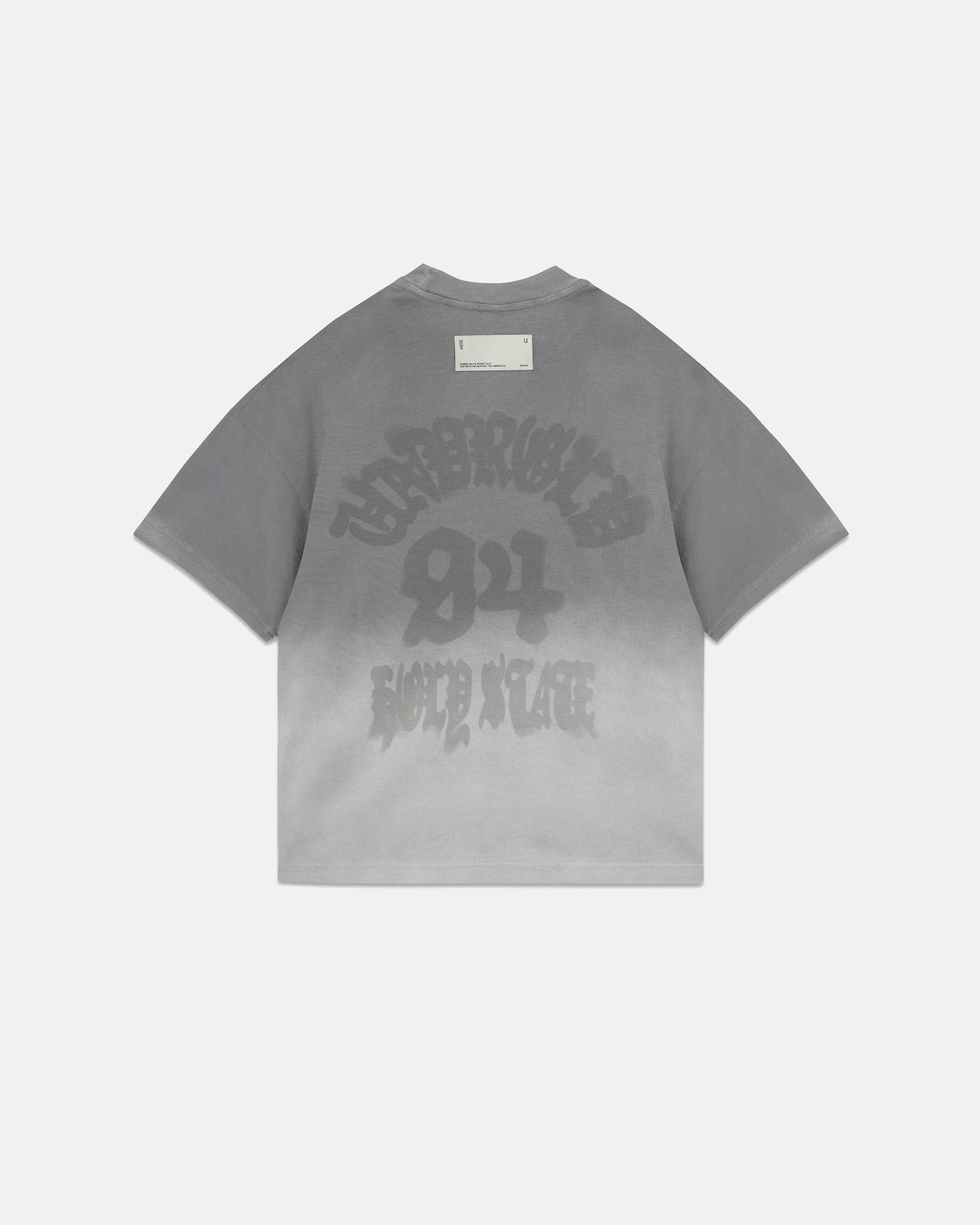 Holy State Beautiful Soul Boxy Fit Tshirt Faded Gray - imagen 1