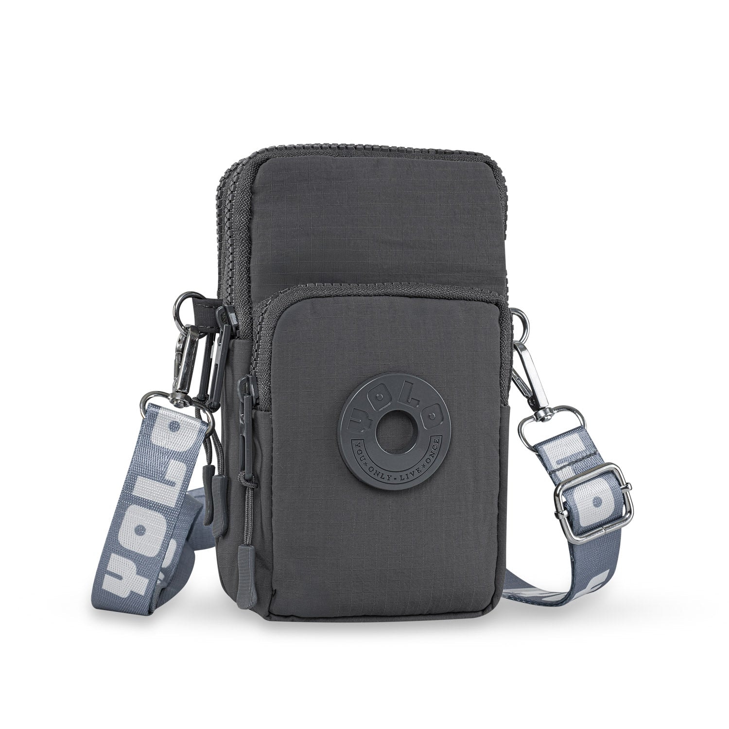 Porta Celular Dani Gris Croydon Para Mujer - imagen 1