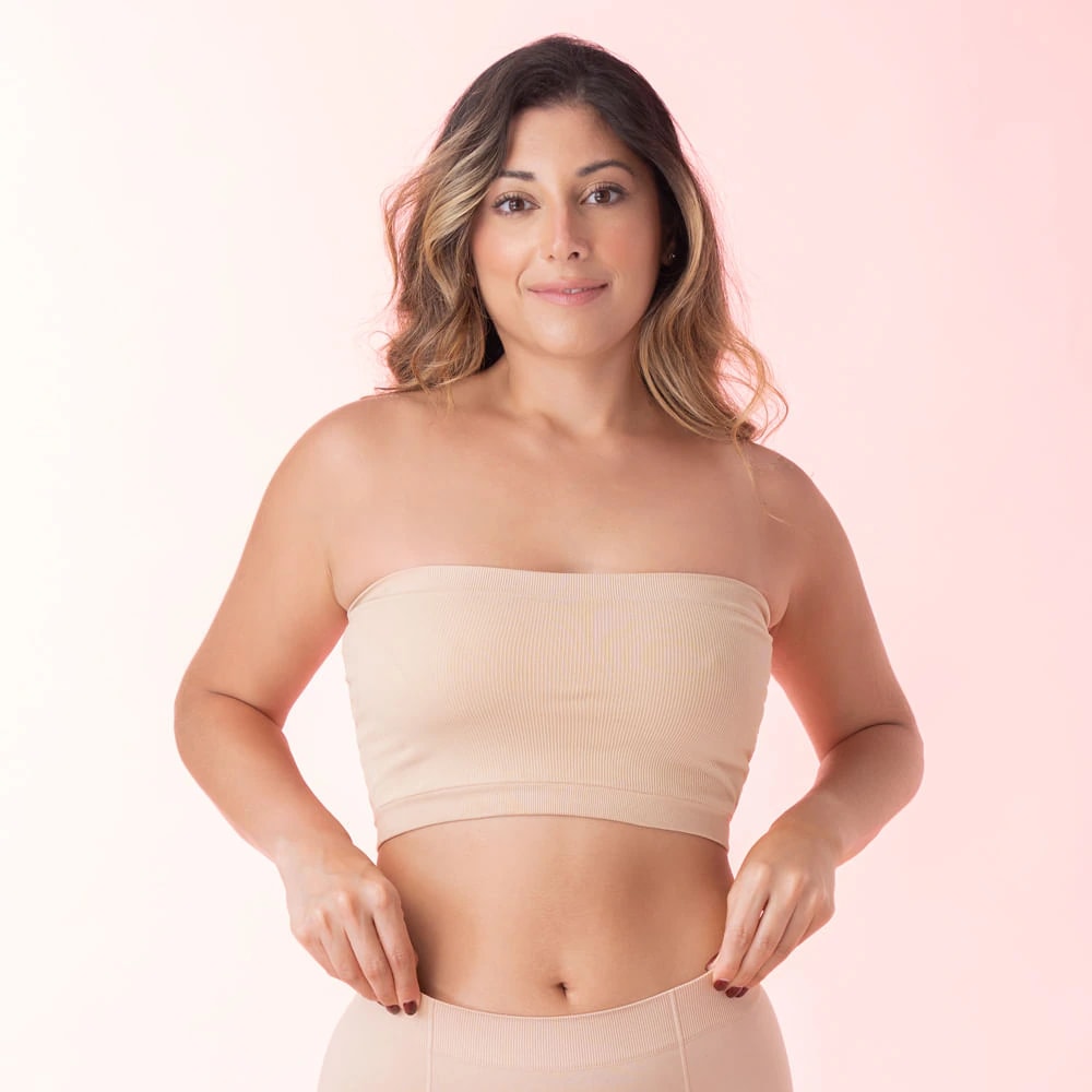 Top strapless sin Arco - imagen 1