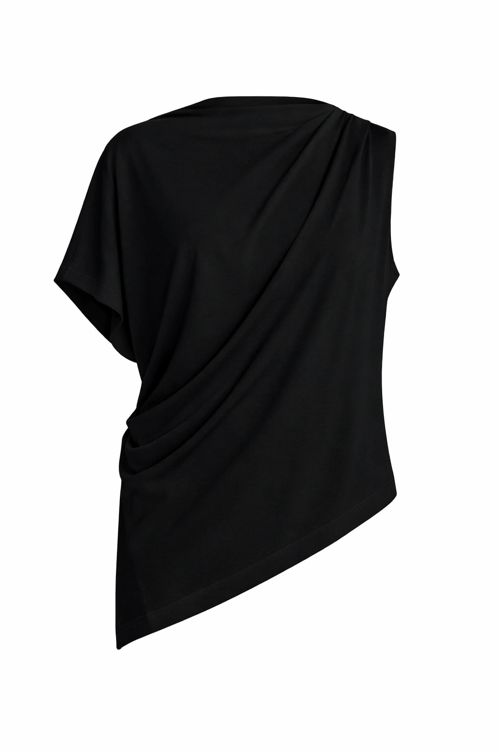 Blusa Asimétrica Negra - imagen 1