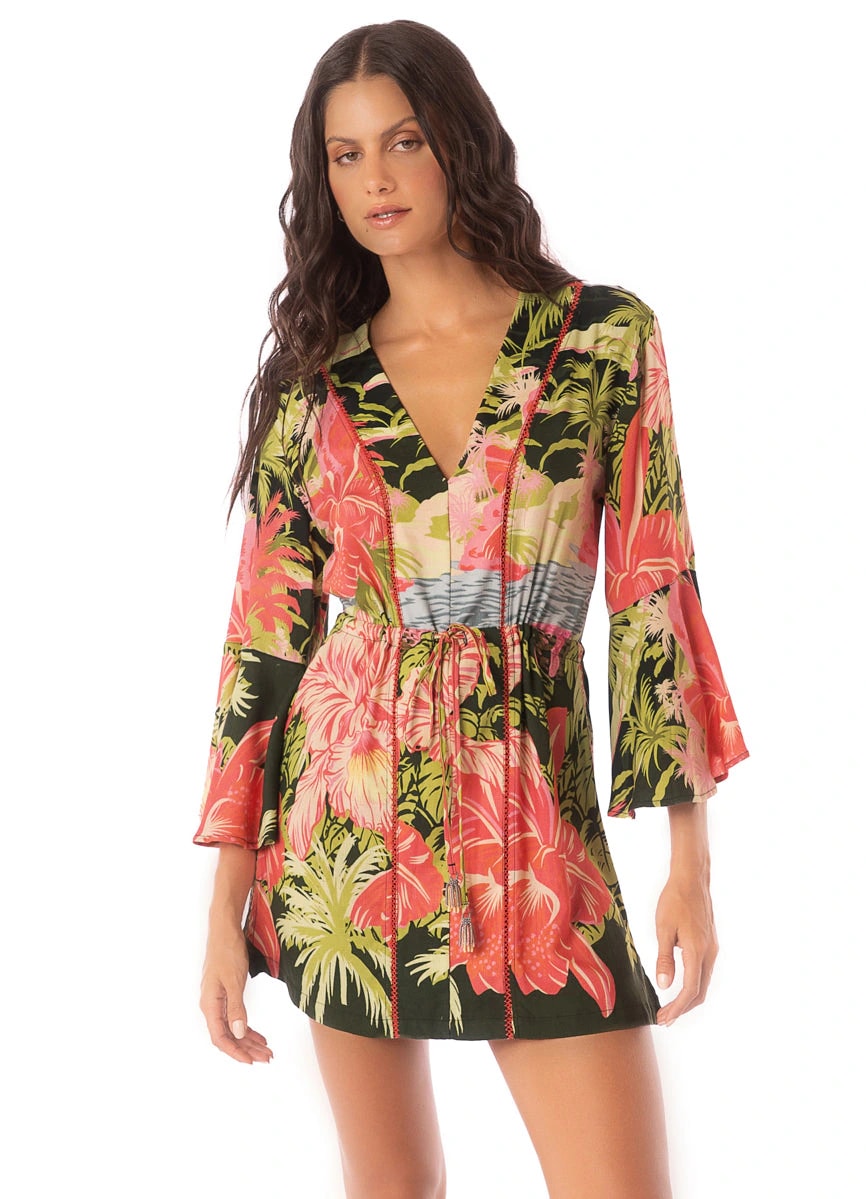 Maaji Neo Hawaiian Enjoyable Kaftan - imagen 1