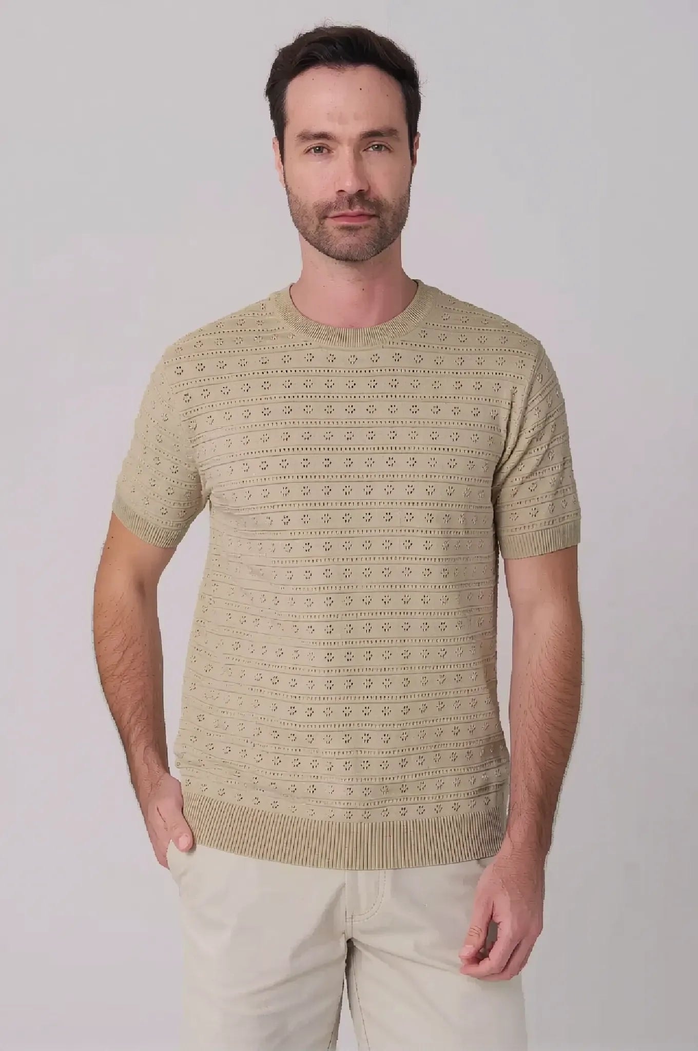Camiseta tejida casual Js - imagen 1