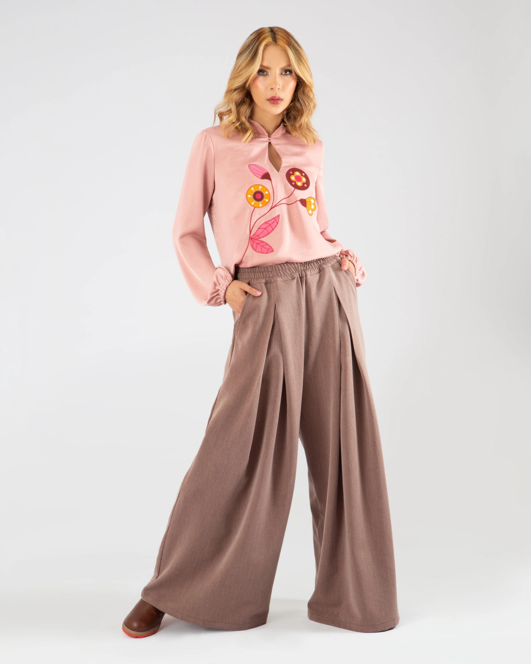 Pantalón Certeza Vino - imagen 1