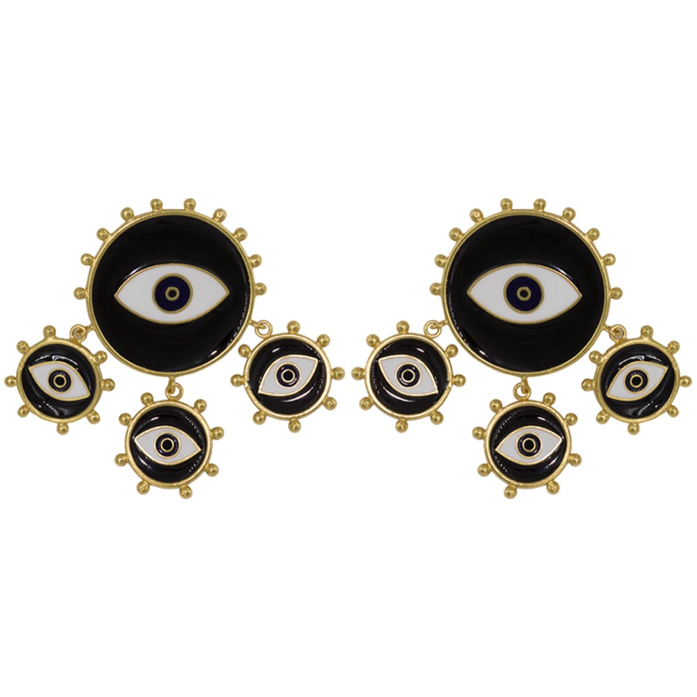 Aretes Triple Havana - imagen 1