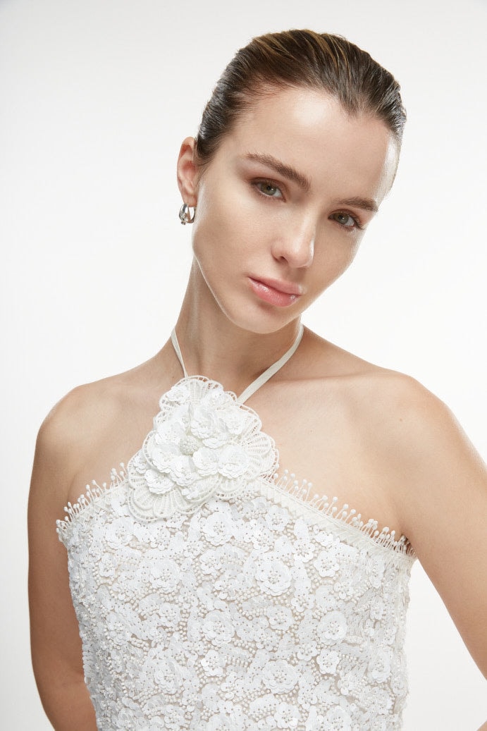 BESO DE LUNA MAXI DRESS WHITE - imagen 1