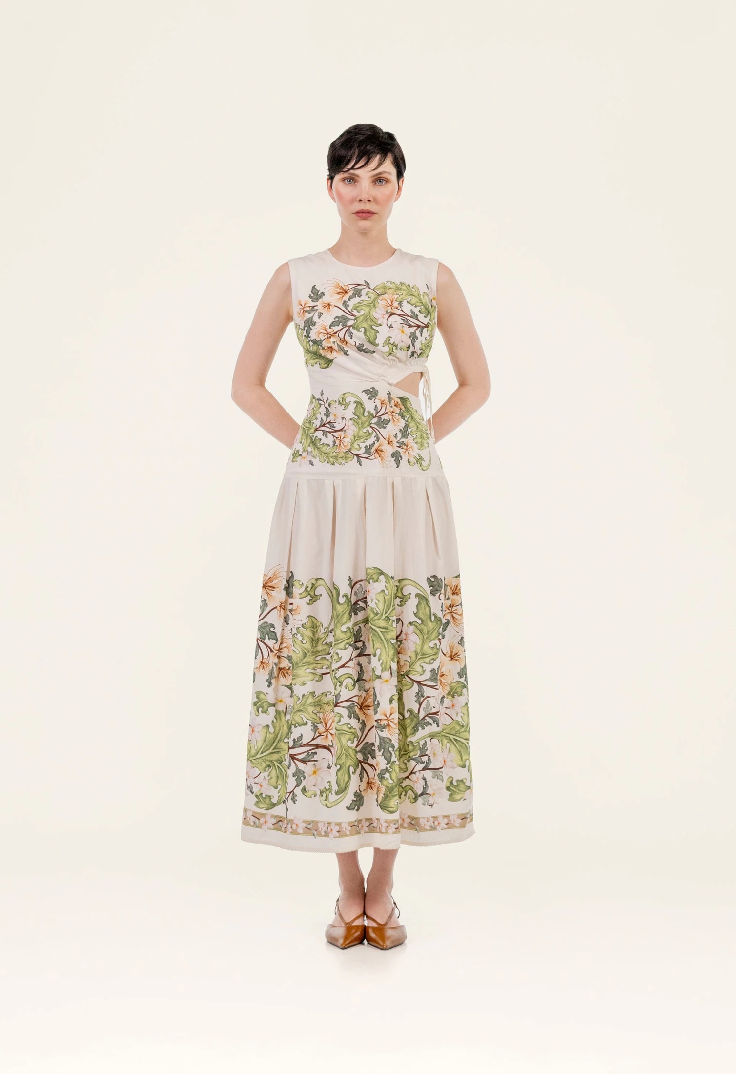 Otoño Anhelo Midi Dress - imagen 1
