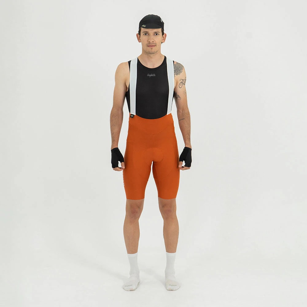 PANTALONETA CICLISMO GIRONA CARROT + PARA HOMBRE - imagen 1