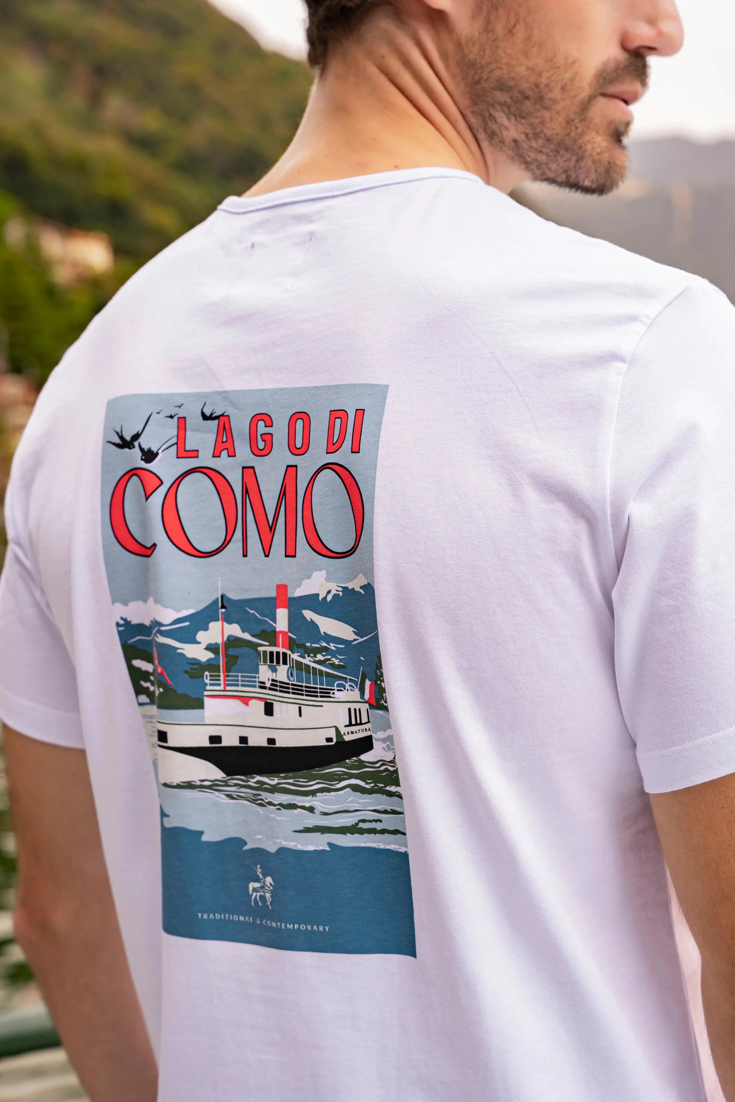 Camiseta Lago di Como Hombre - imagen 1