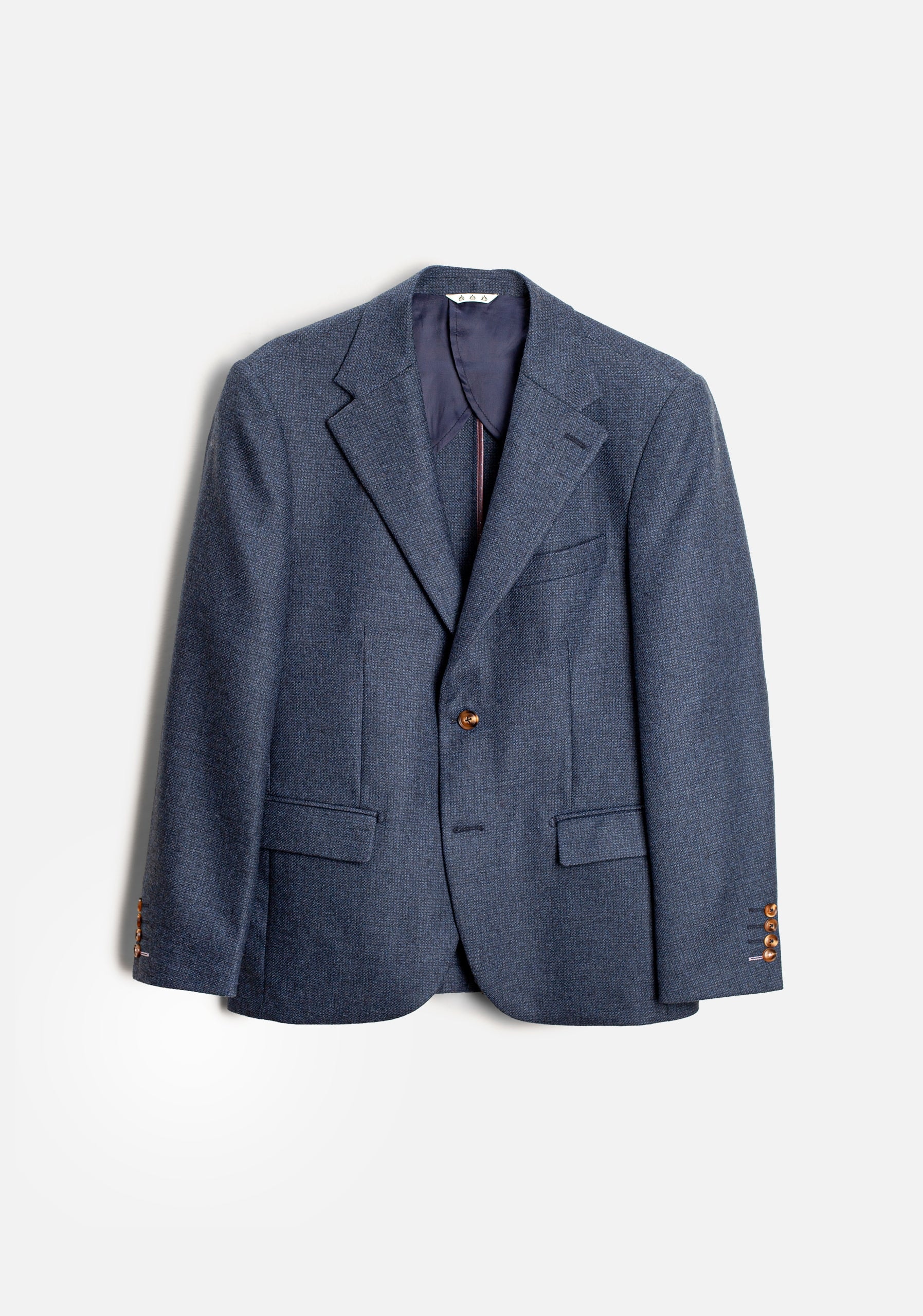 Blazer H Poett Lana Azul Med - imagen 1