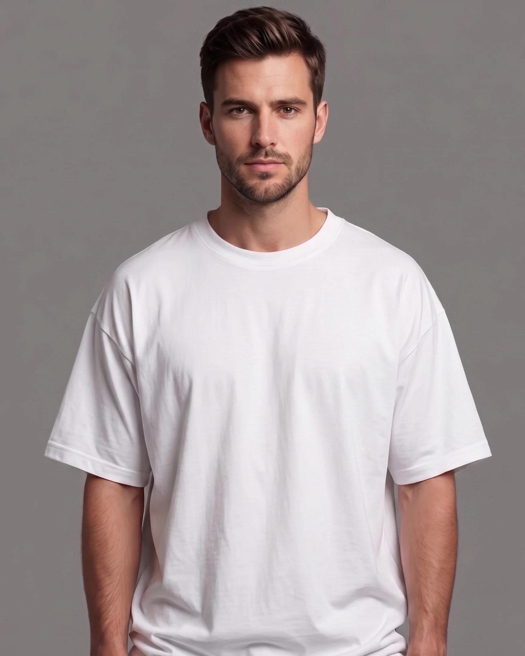 Camiseta Fist Basica Premium Stretch Blanca - imagen 1