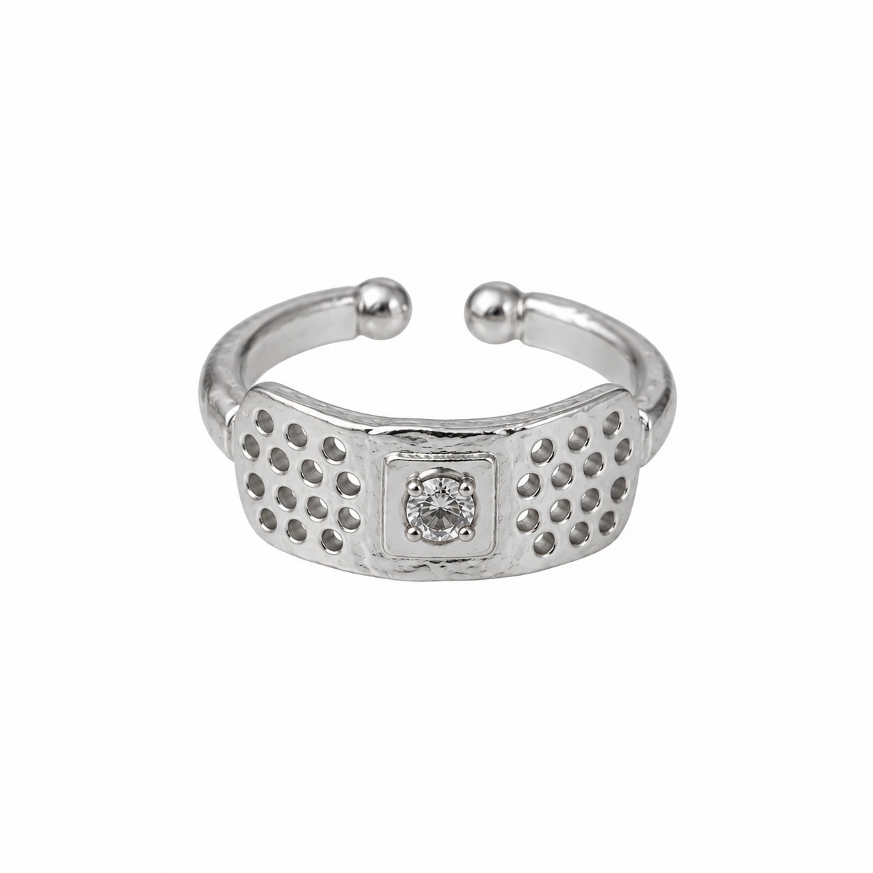 Anillo I'm Okay Plata - imagen 1