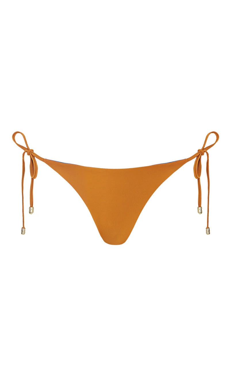 PANTY BIKINI DE ANUDAR MOSTAZA - imagen 1