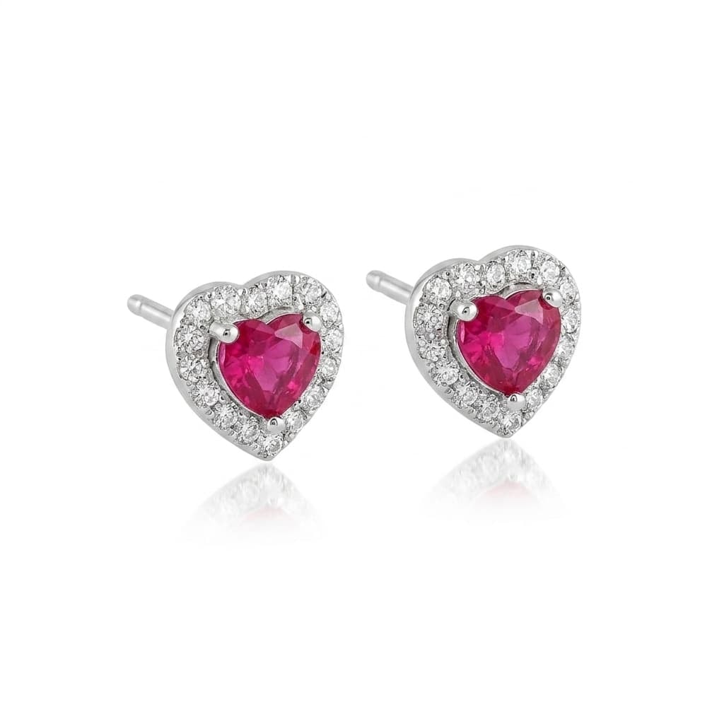 Aretes de Rubí Portofino - imagen 1