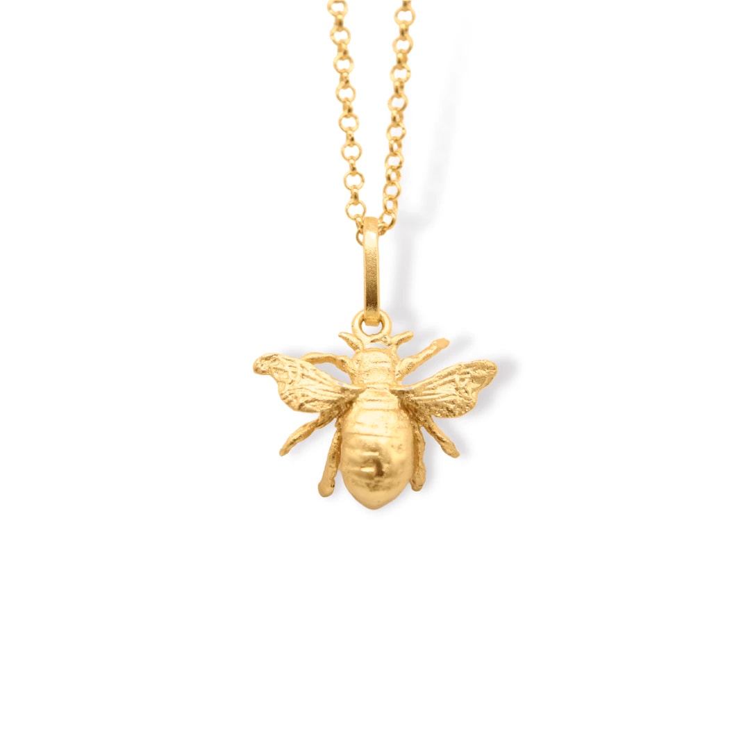 Cadena con abeja pequeña - imagen 1