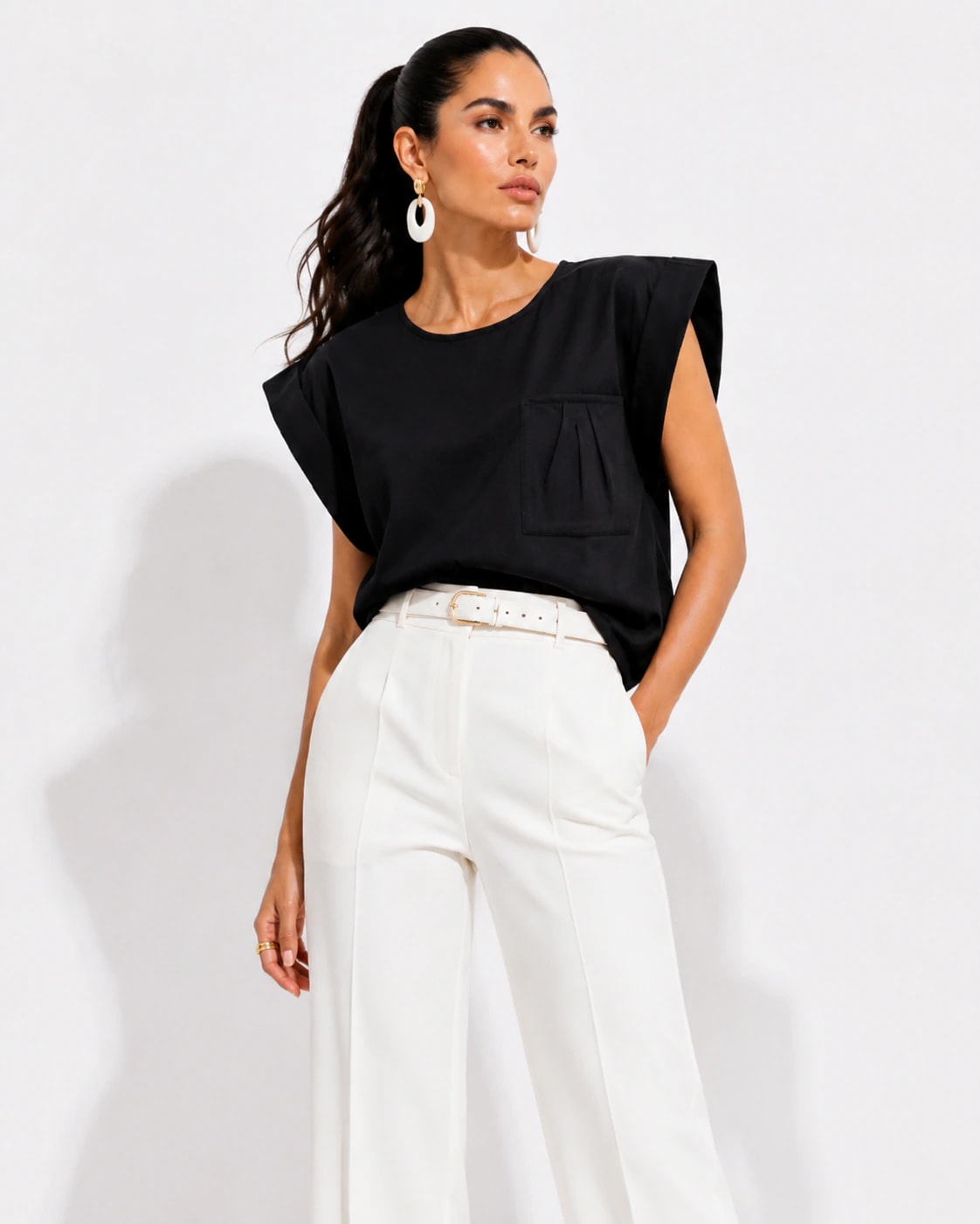 Blusa Felicidad negro - imagen 1