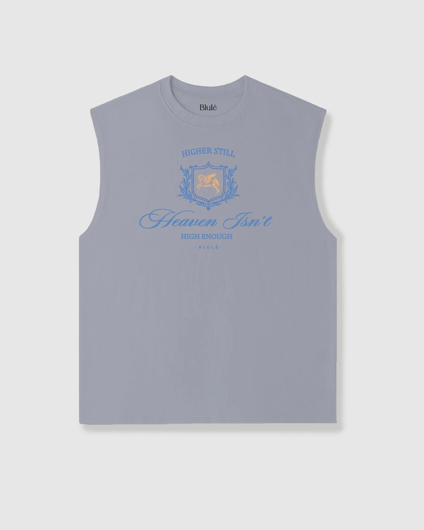 Oversized Sleeveless Higher Still Grey - imagen 1