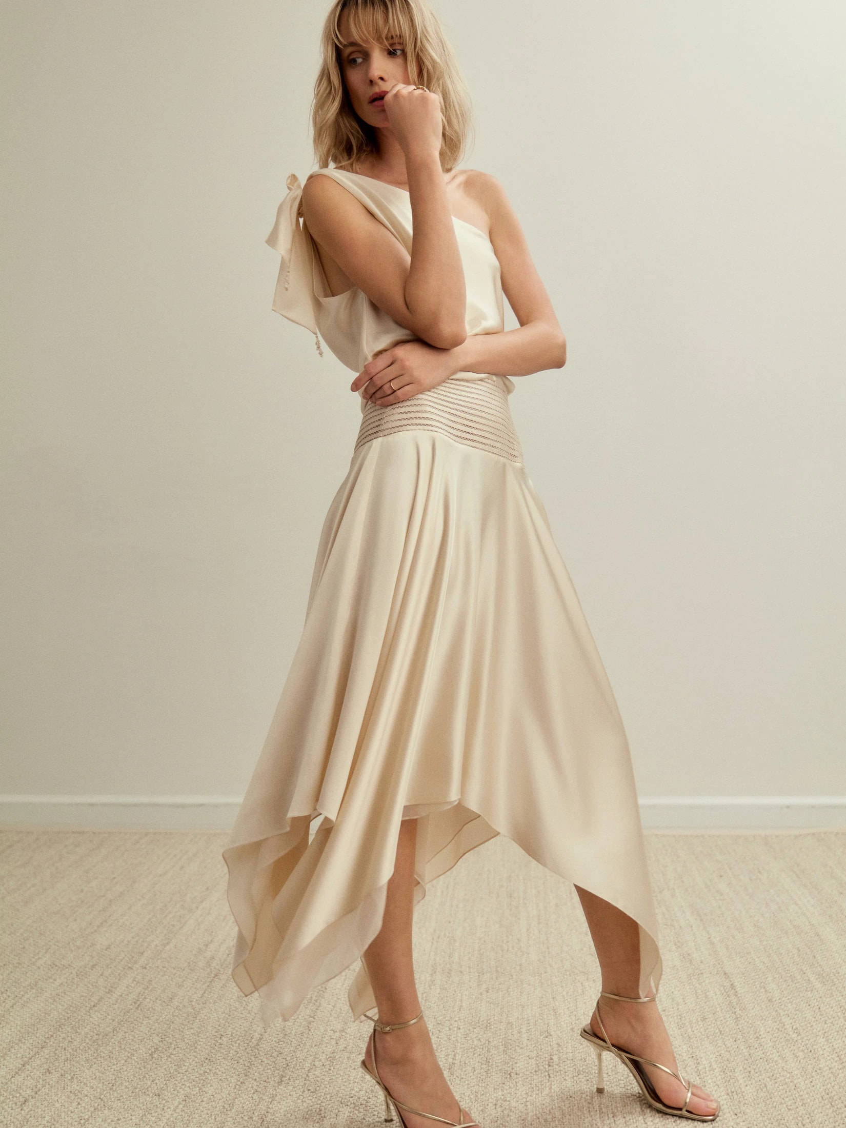 Halia Champagne Dress - imagen 1