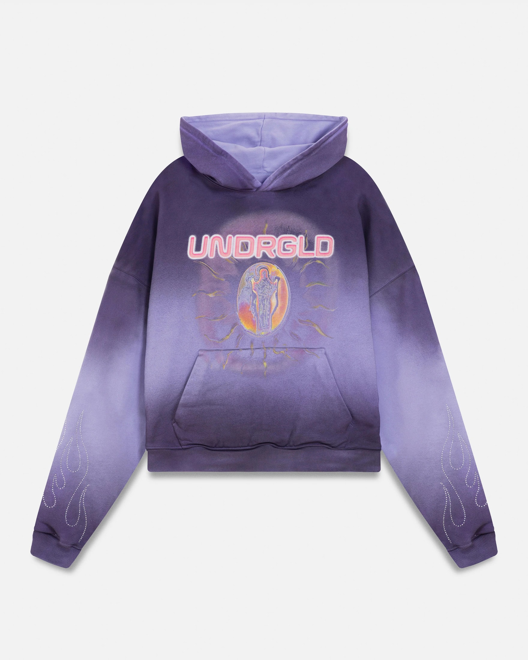 Act 1 Radiant Boxy Fit Hoodie Faded Purple - imagen 1