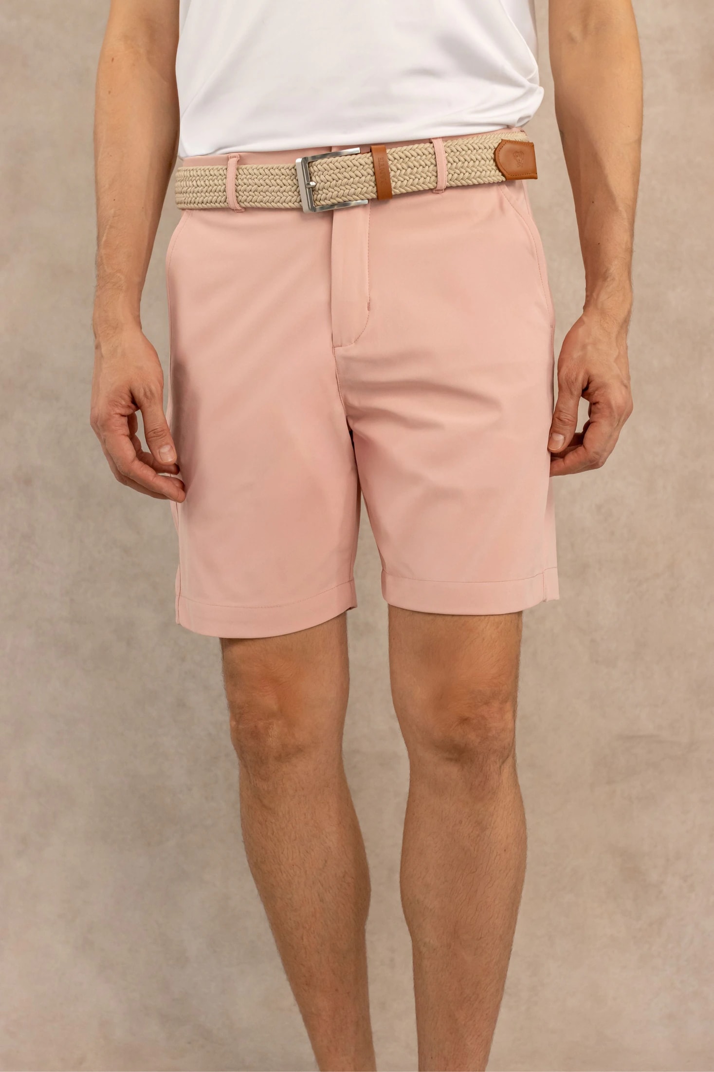 Bermuda Performance Antimanchas Baby Pink - imagen 1