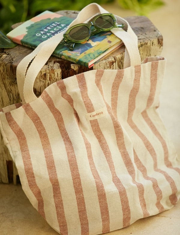 Bolso Fuerza Rayas Terracota - imagen 1