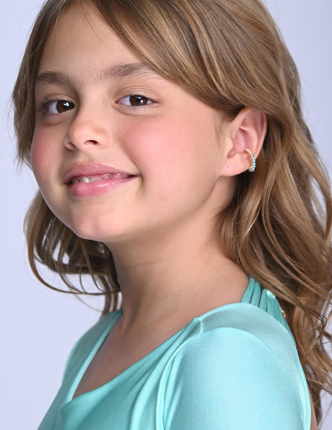 Ear Cuff Sorel Mint Green - imagen 1