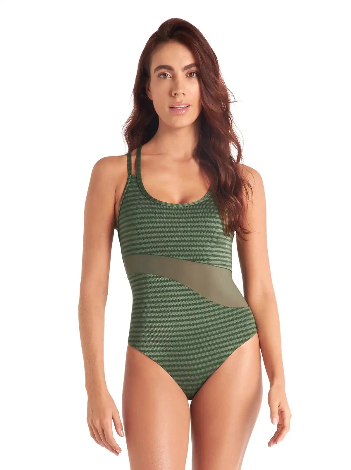 VESTIDO DE BAÑO ENTERO 43725 - CONTROL DE ABDOMEN - imagen 1