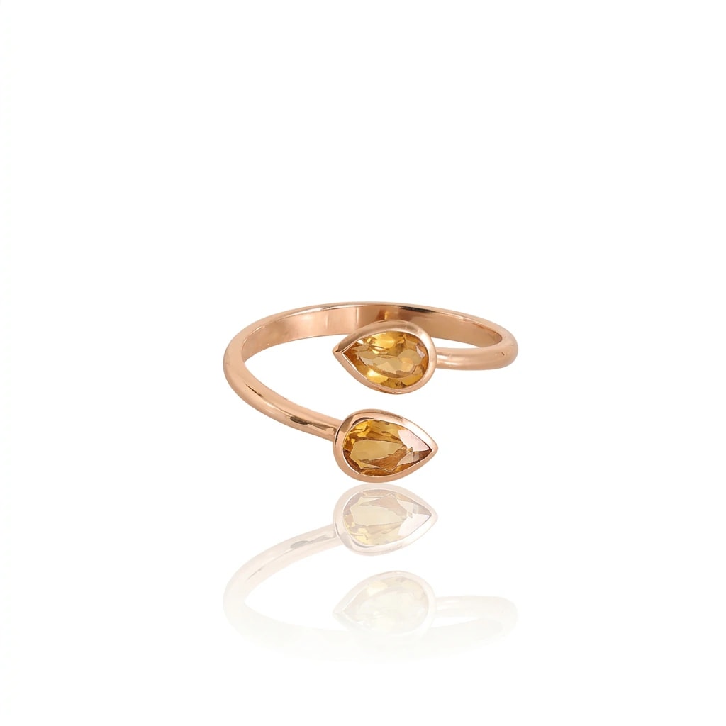 Assisi Citrine Ring - imagen 1