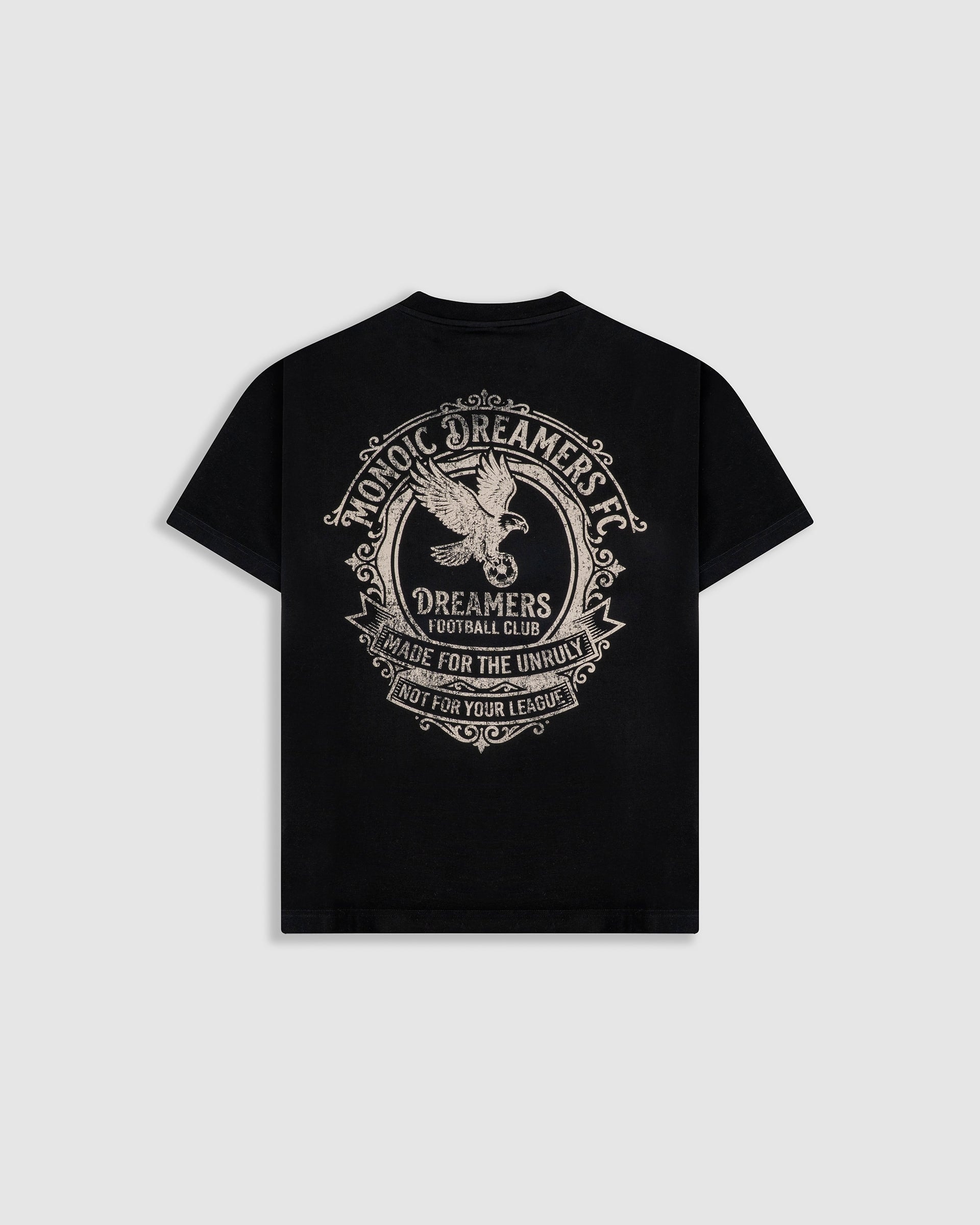 Camiseta Oversized Dreamers Club - Negro Oscuro - imagen 1