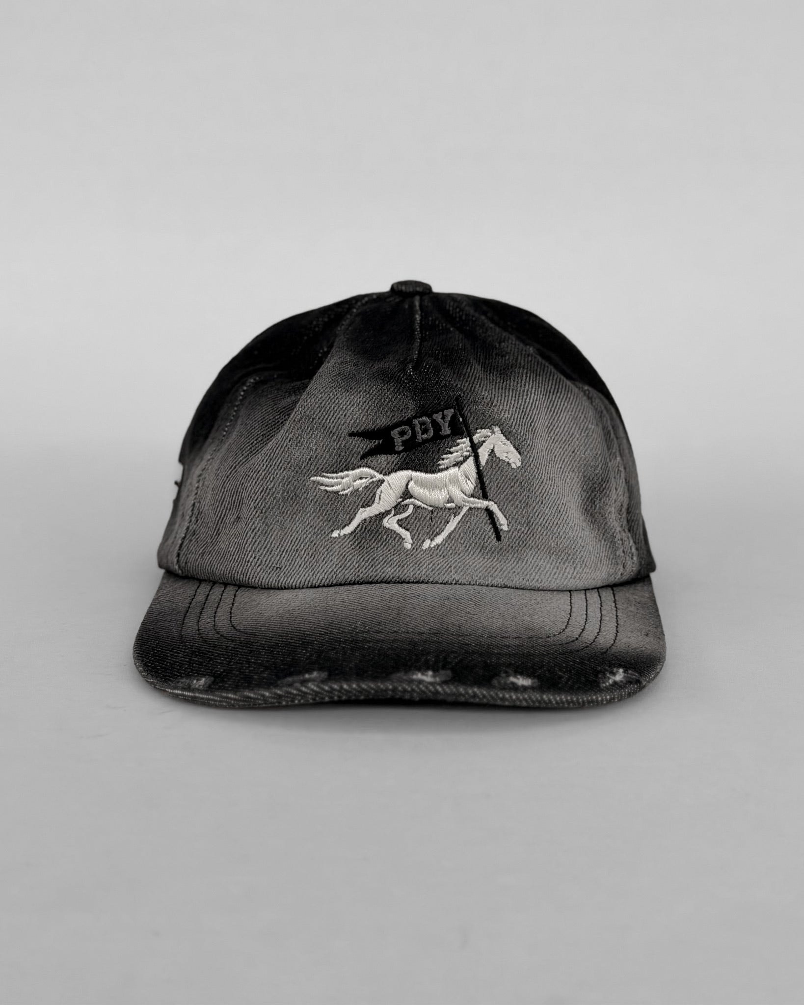 GORRA DENIM CABALLO VINTAGE - imagen 1