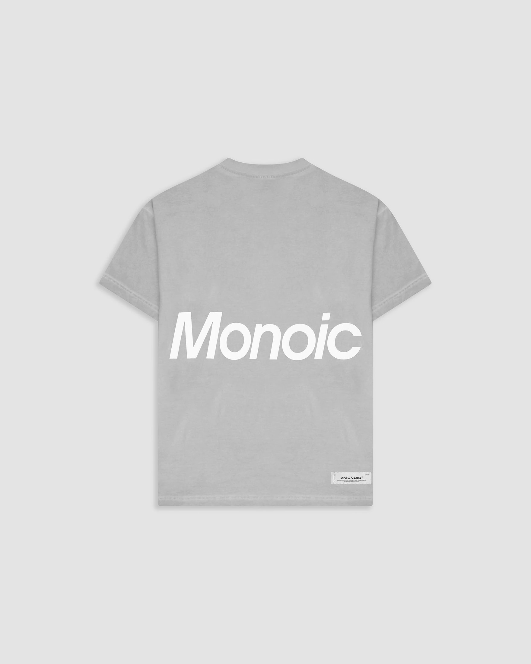 Camiseta Logo Oversized V2 - Gris Desgastado - imagen 1