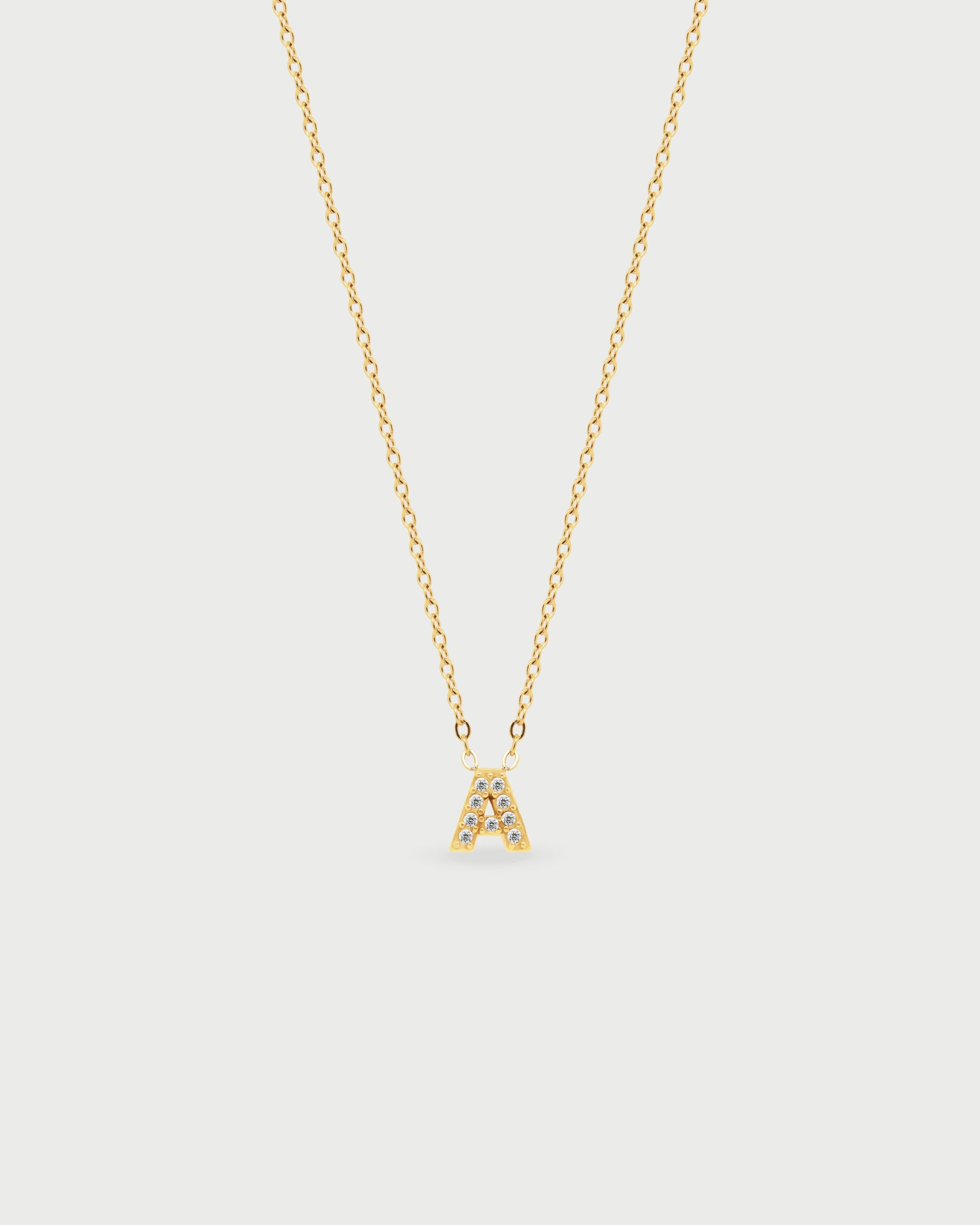 Collar de Letras Cristales - imagen 1