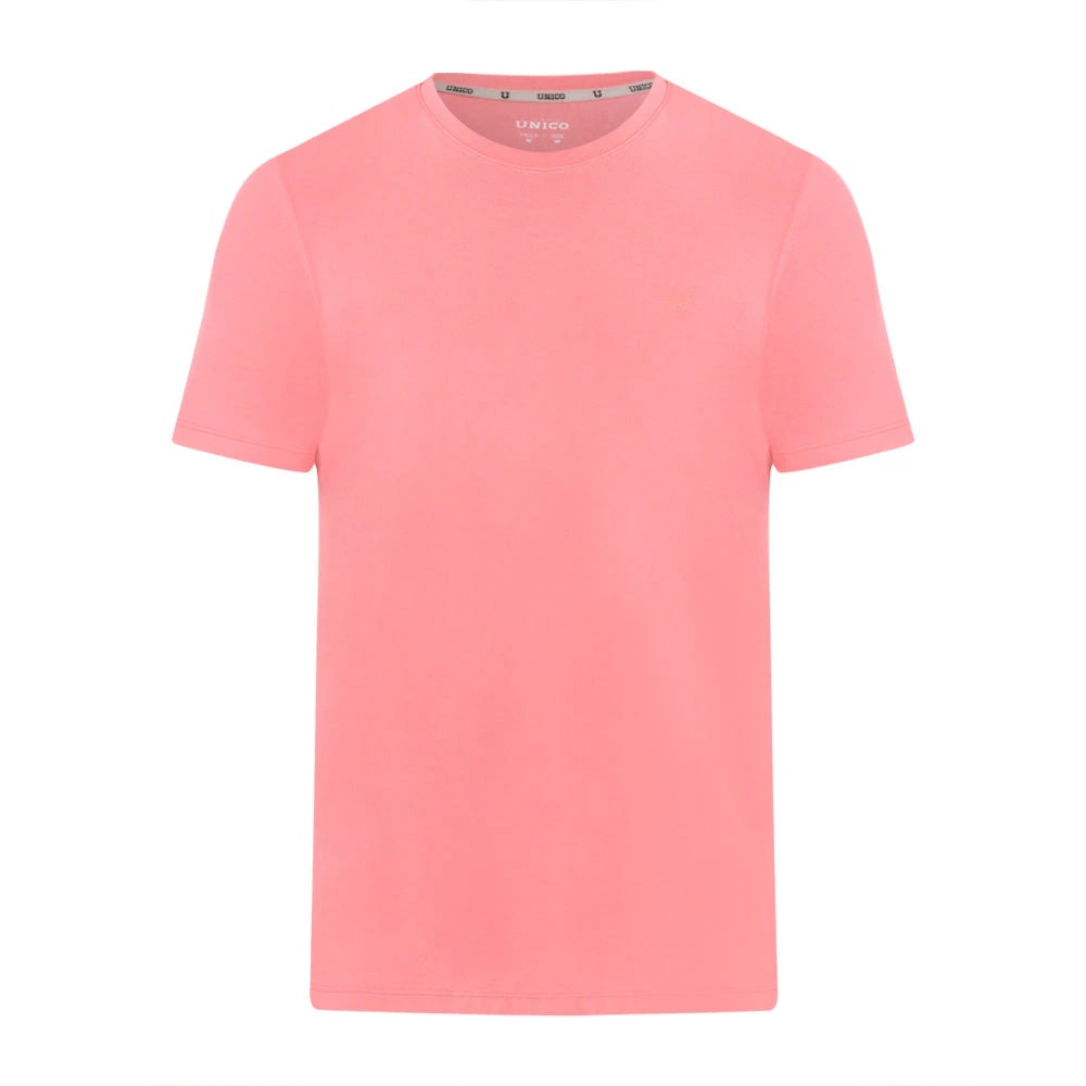 CAMISETA CUELLO REDONDO PESQUERO ROSA - imagen 1