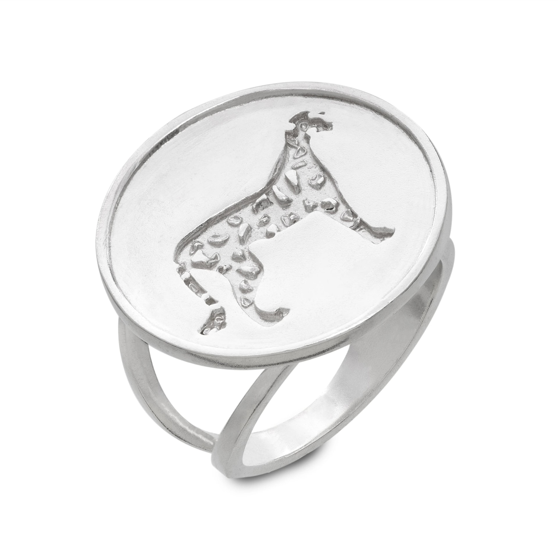 Jaguar Stamp Coin Ring - imagen 1
