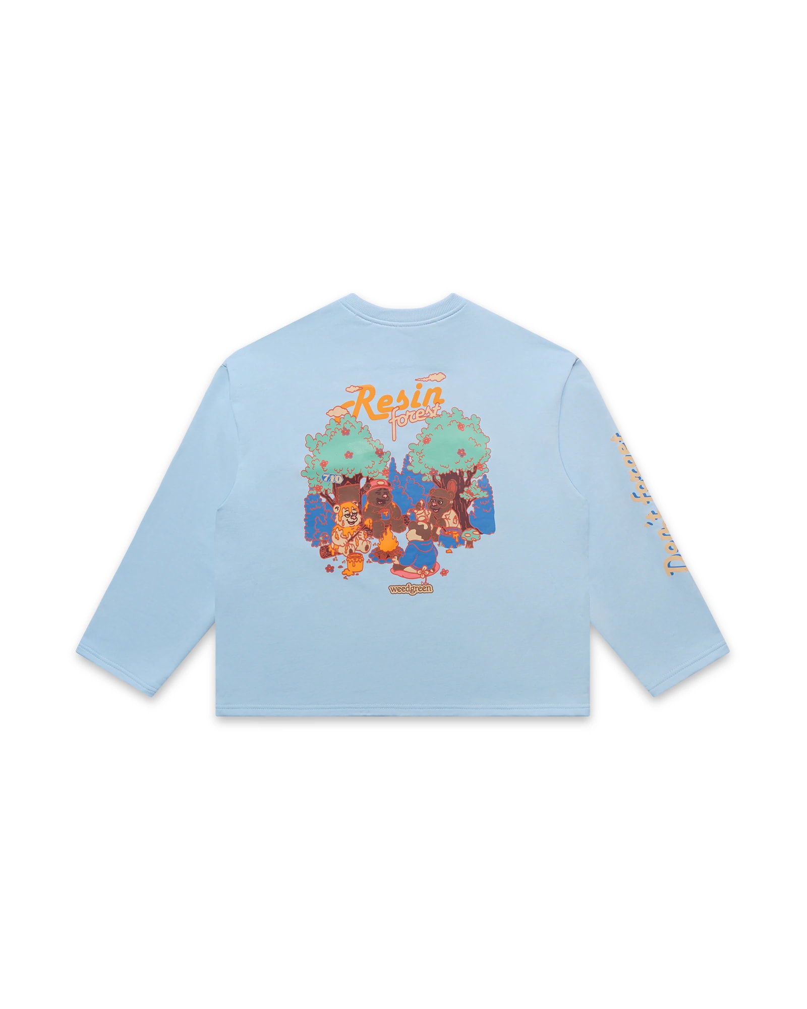 Resin Forest Delicated Blue Sweatshirt - imagen 1