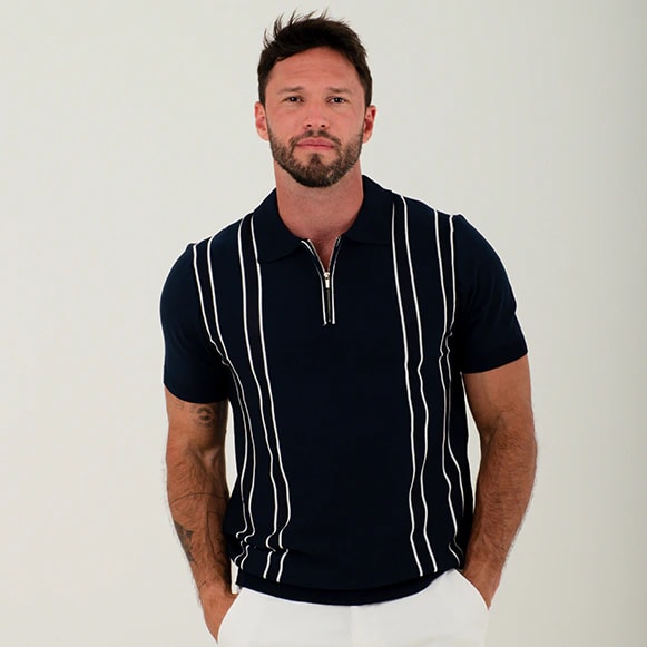 SUETER POLO MODA TEJIDO CON CORREDERA HO - imagen 1