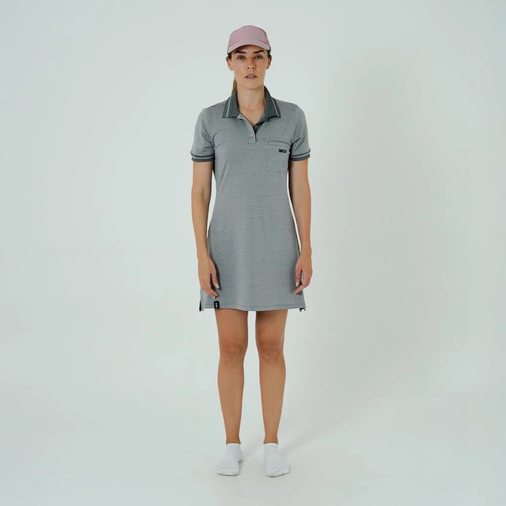 VESTIDO RUNNING/PÁDEL SERENE GRIS PARA MUJER - imagen 1