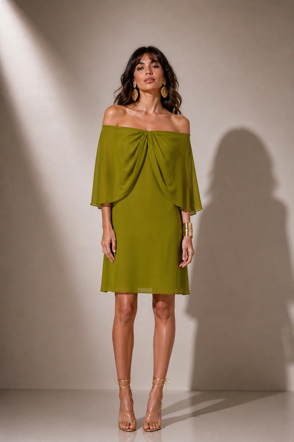 Vestido Lorena Verde - imagen 1