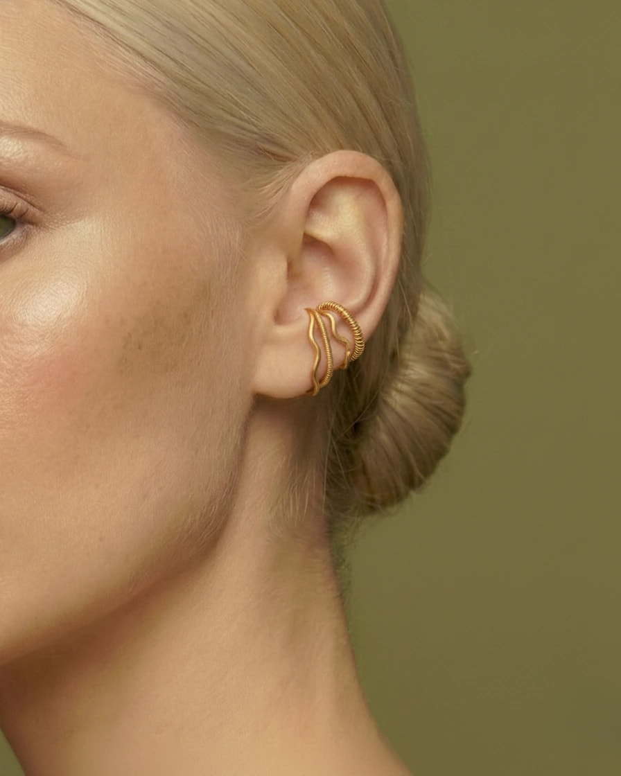 Bliss Earcuff Gold - imagen 1