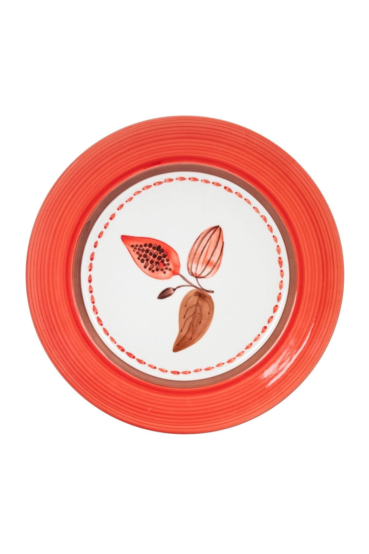 JDD Cocoa Dinner Plate / Coral - imagen 1
