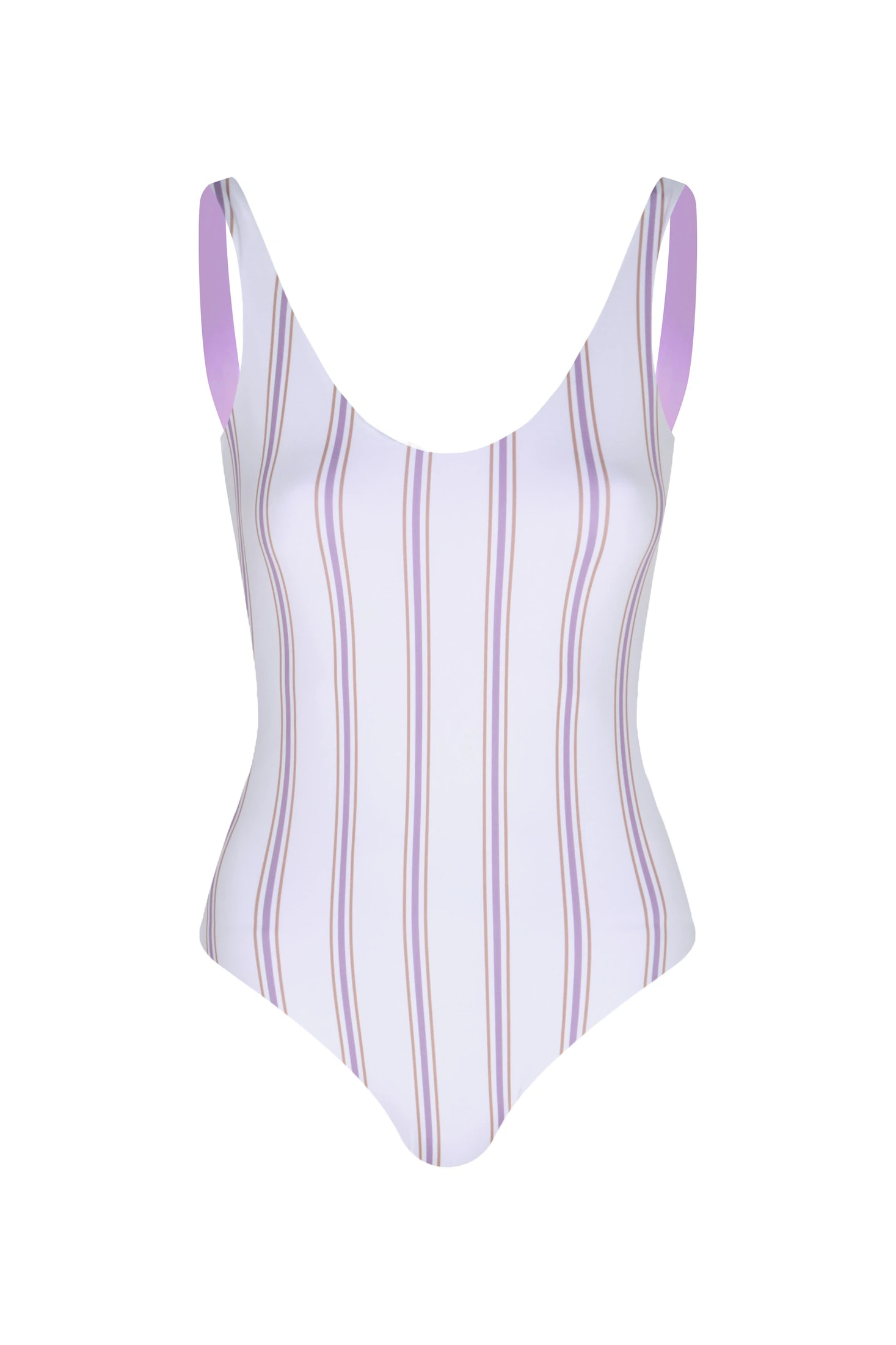 Olympic One Piece / Lilac Stripes - imagen 1