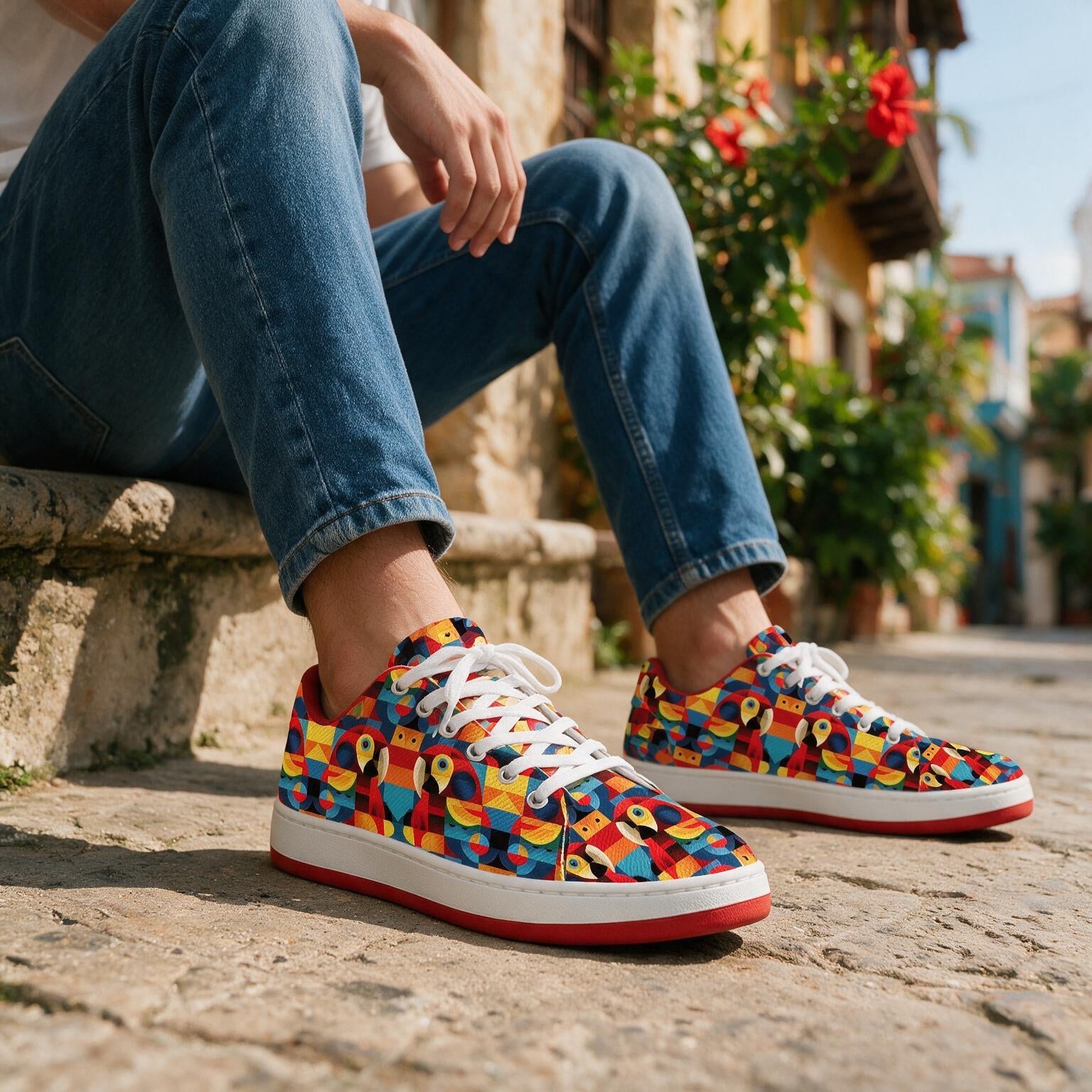 Mosaico Tropical – Tenis CÓNDOR - imagen 1