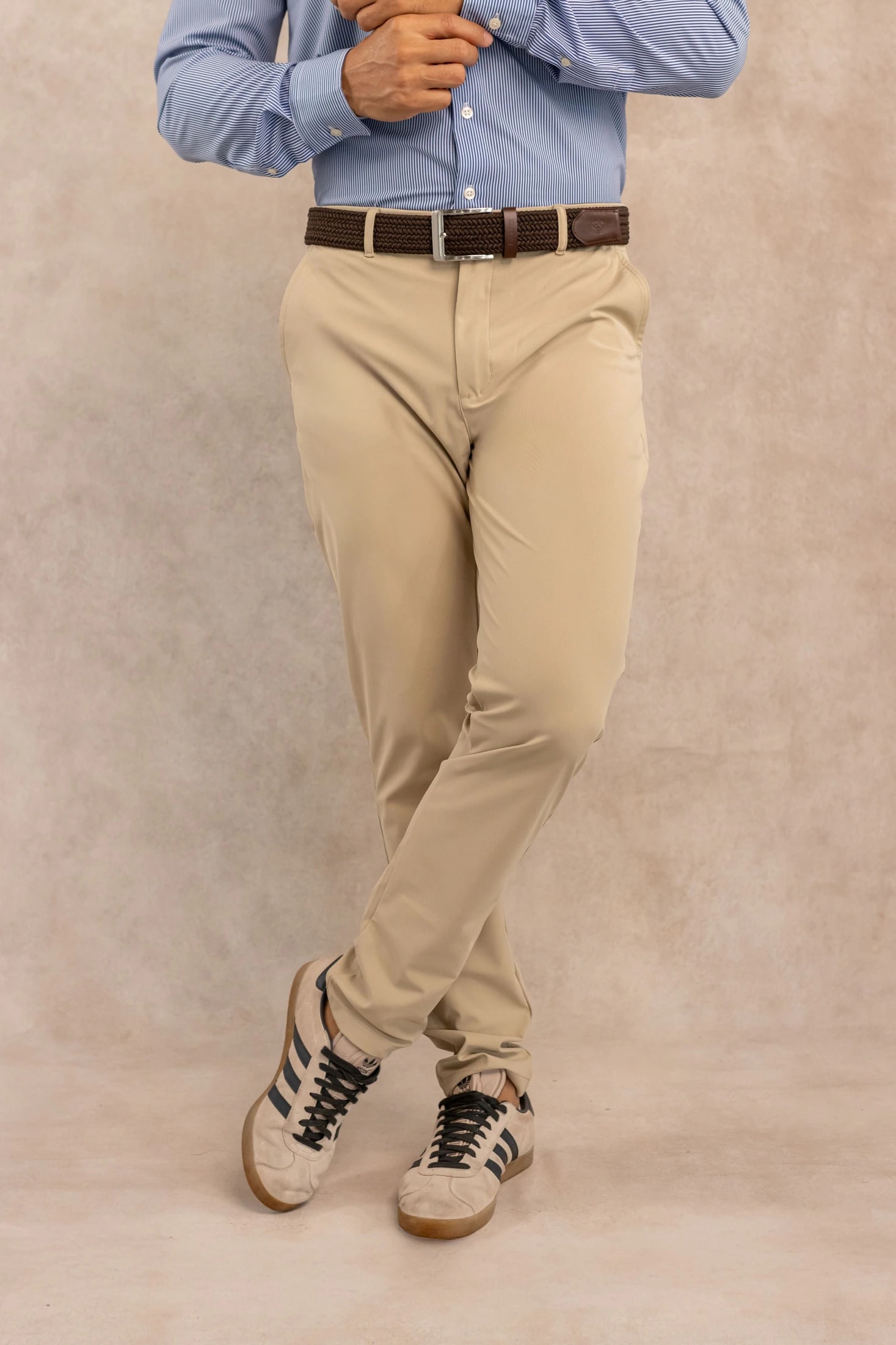 Pantalon Performance Antimanchas Taupe - imagen 1