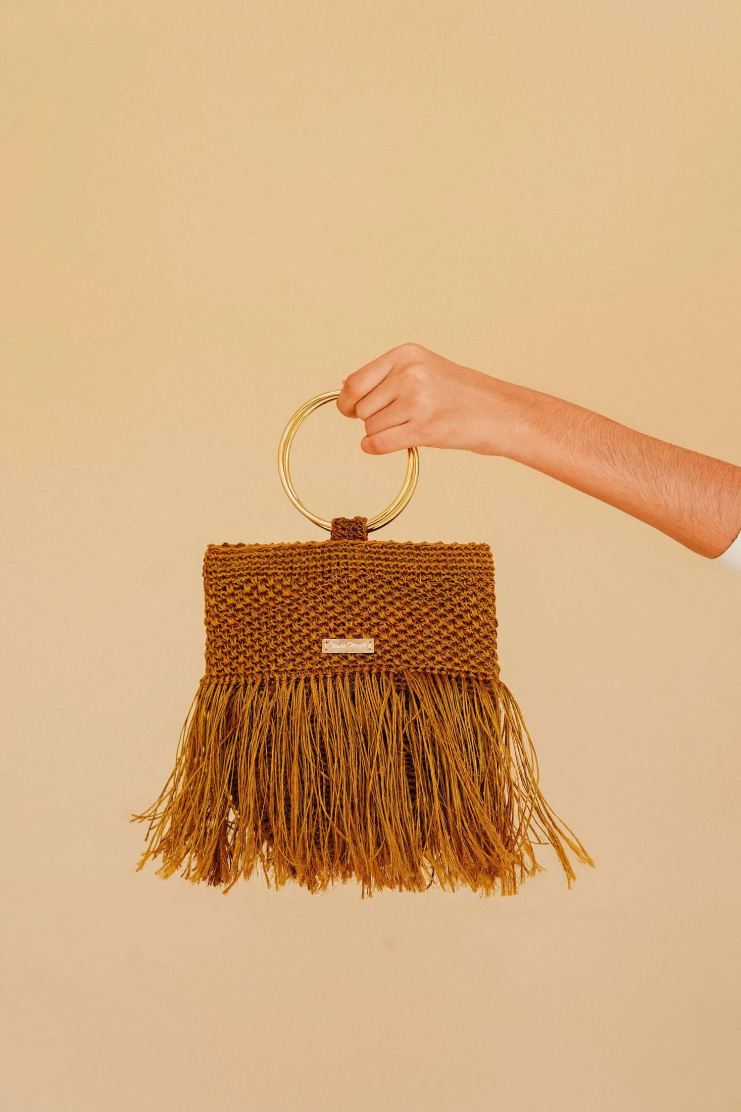 Bolso Geranio Punto Arroz – Verde - imagen 1