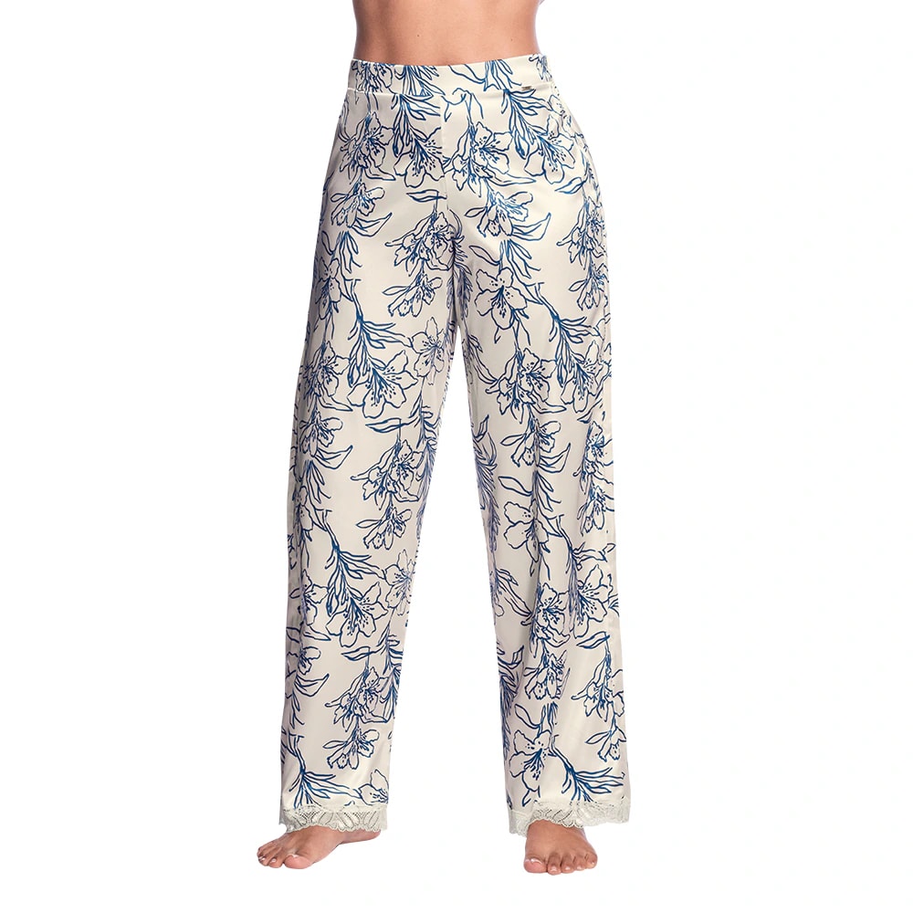PANTALÓN DE PIJAMA EN SATÍN - imagen 1