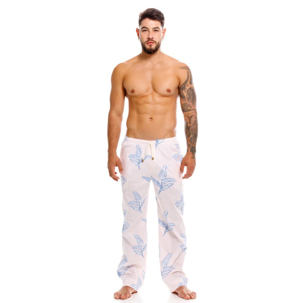 PANTALÓN LARGO CRETONA ROSA - imagen 1
