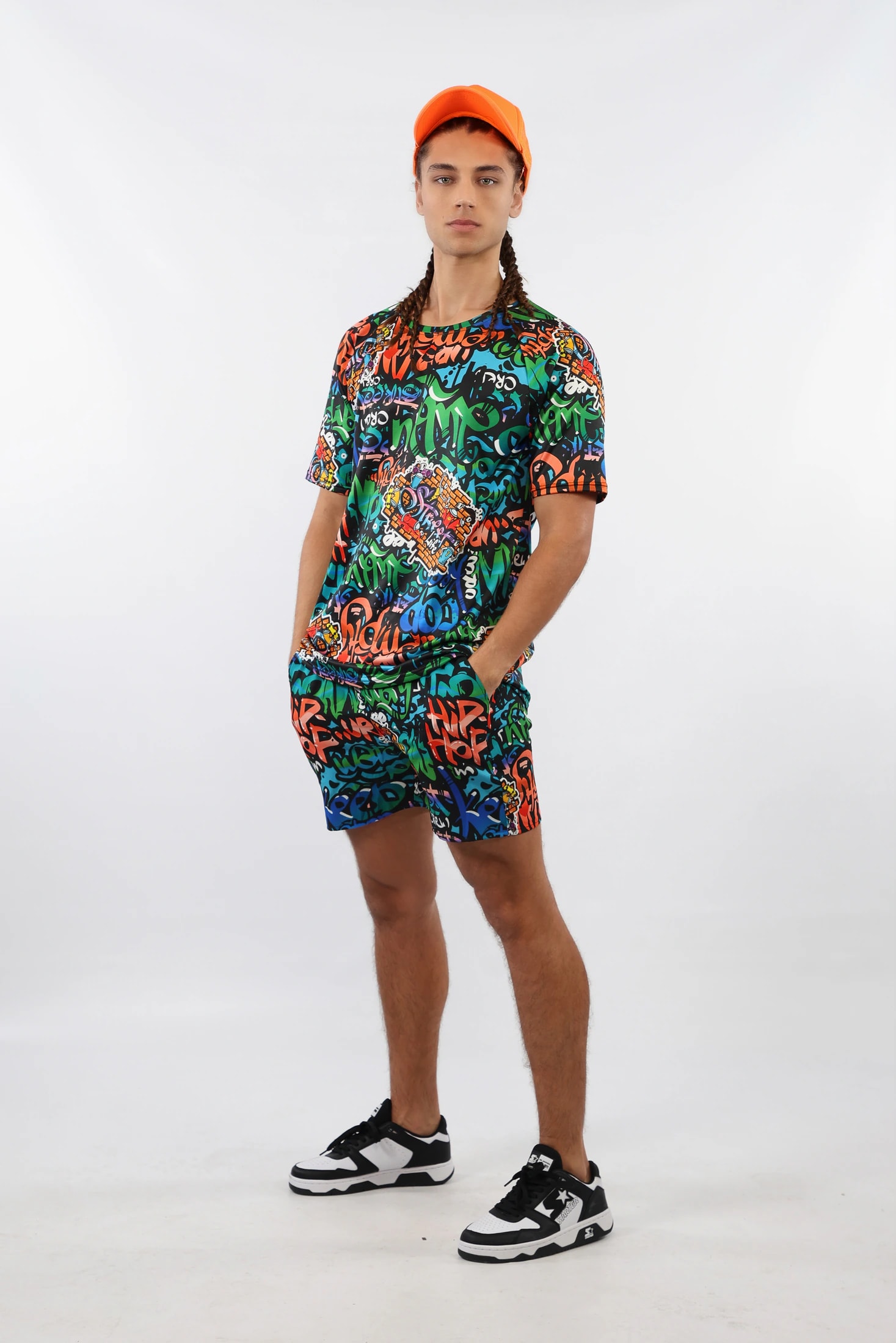 Graphic Printed Short Set - imagen 1